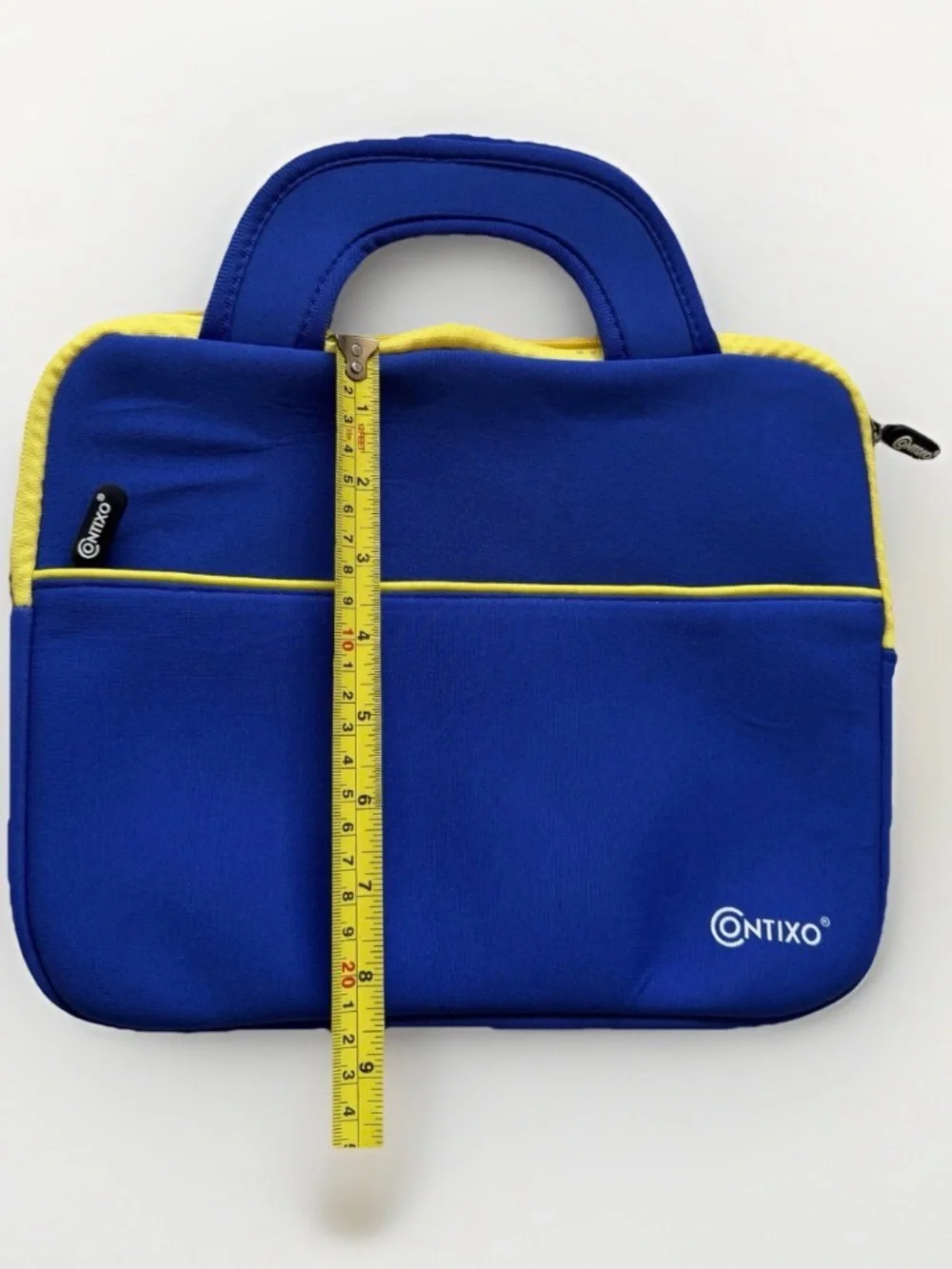 Contixo Blue Neoprene Tablet Sleeve Case with Handle Kids Tablet Pouch 8.5 x 11